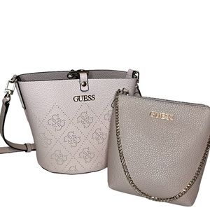NWT Guess Amara Bucket -pink